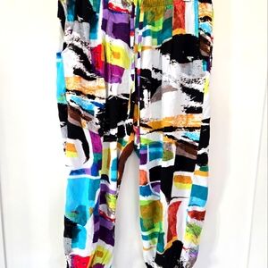 Jams World since 1964 Monaco SMALL Capris Pants Elastic Waist  Beach RN #40175